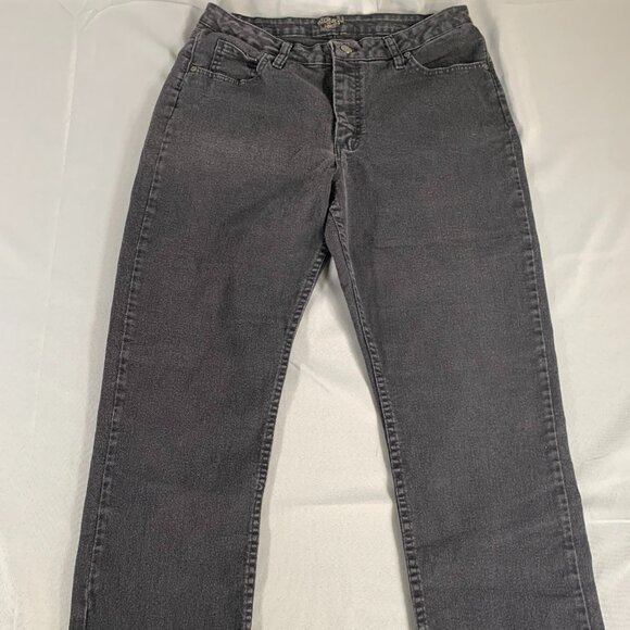Riders by Lee Jeans 34x29 Black Stretch Denim Mid Rise Straight Leg Comfort Fit - Picture 2 of 11